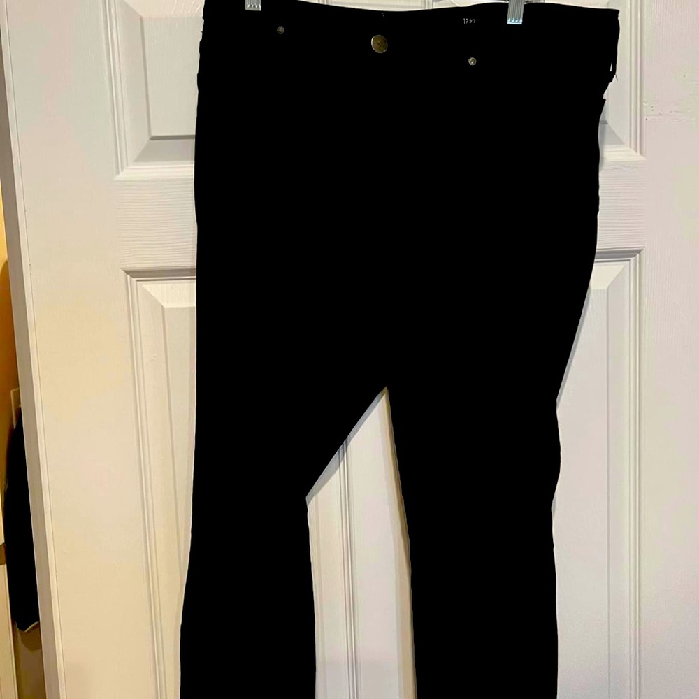 1822 Denim Black Jeans, size 14, great condition